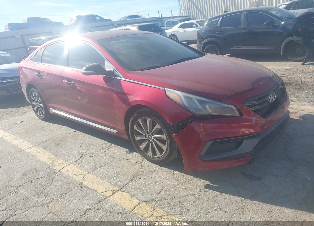 2016 HYUNDAI SONATA SPORT VIN: 5NPE34AF3GH291596