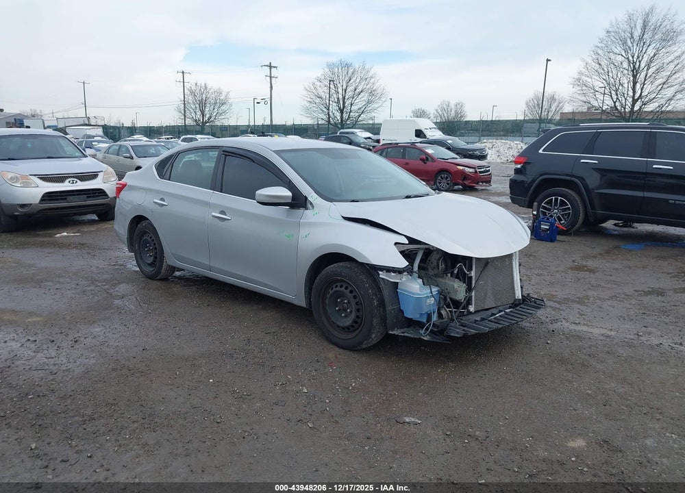 2017 NISSAN SENTRA S VIN: 3N1AB7AP0HY204322