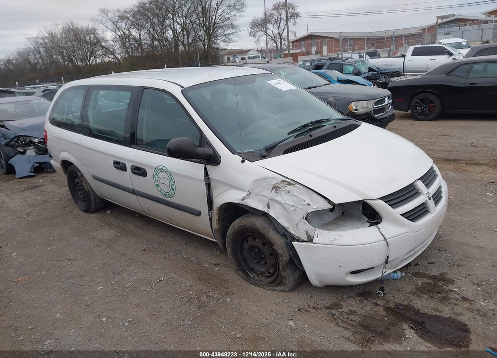 2006 DODGE GRAND CARAVAN SE VIN: 1D4GP24E46B650932