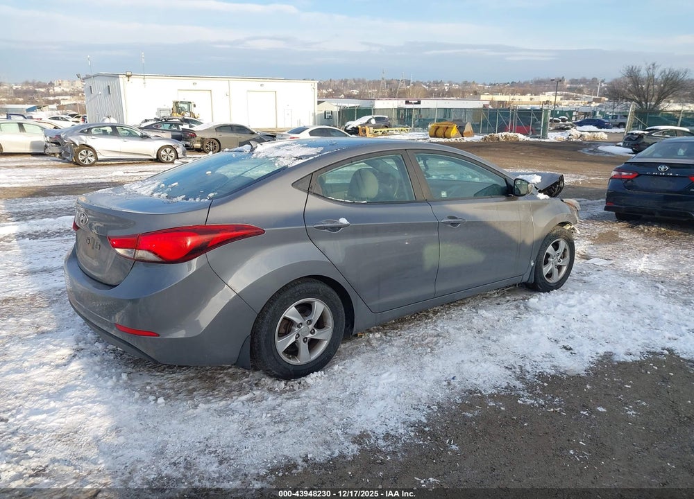 2014 HYUNDAI ELANTRA SE VIN: 5NPDH4AE7EH489759