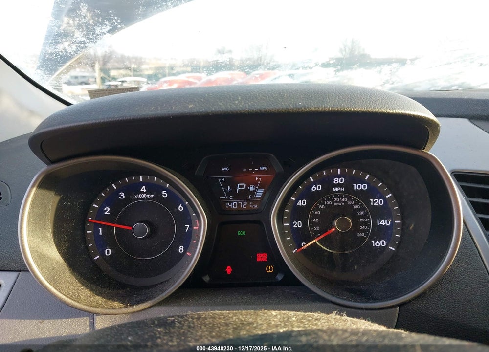 2014 HYUNDAI ELANTRA SE VIN: 5NPDH4AE7EH489759