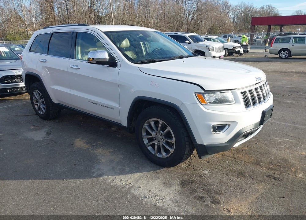 2015 JEEP GRAND CHEROKEE LIMITED VIN: 1C4RJFBG0FC724148