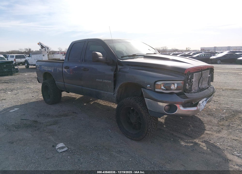 2004 DODGE RAM 2500 SLT/LARAMIE VIN: 3D7KU28C74G234943