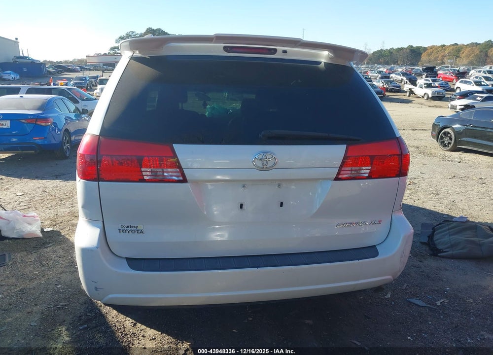 2004 TOYOTA SIENNA XLE VIN: 5TDZA22C54S155458
