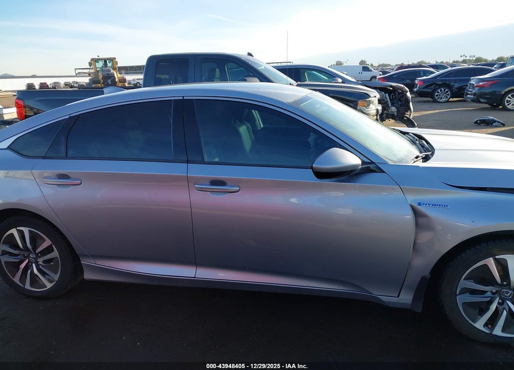 2021 HONDA ACCORD HYBRID VIN: 1HGCV3F10MA005166