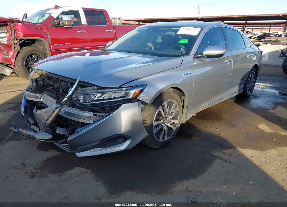 2021 HONDA ACCORD HYBRID VIN: 1HGCV3F10MA005166