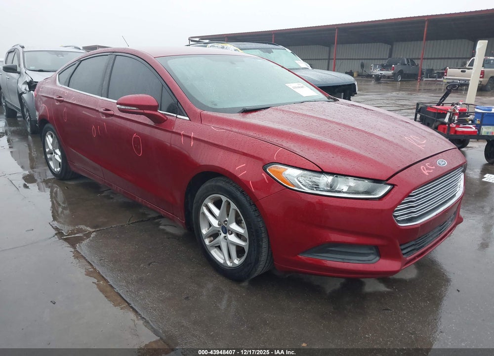 2016 FORD FUSION SE VIN: 3FA6P0HD4GR255408