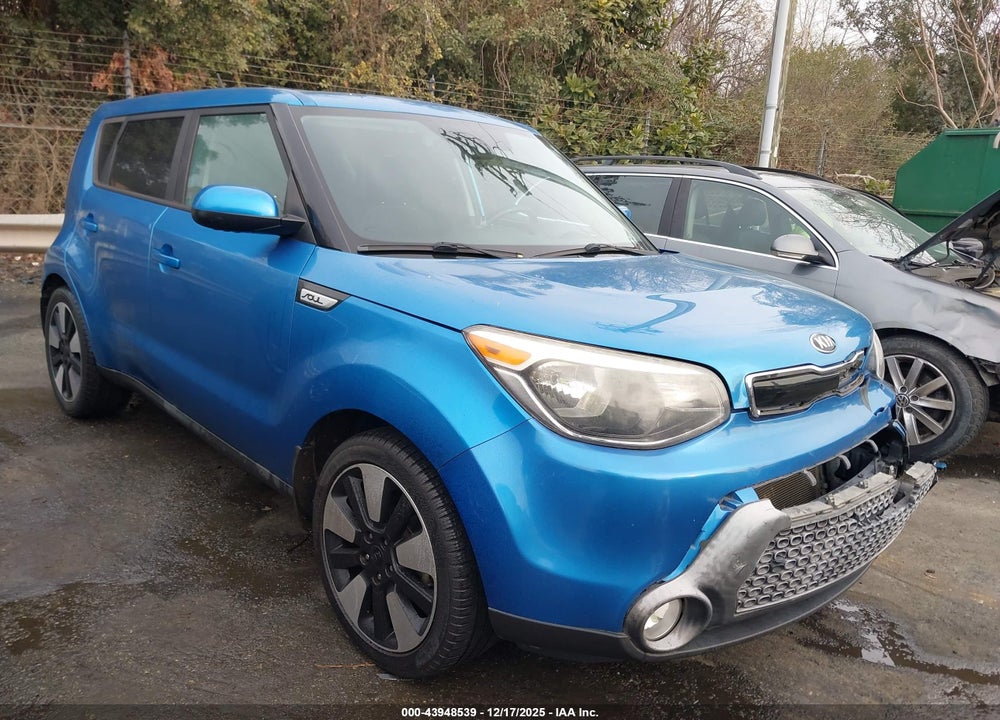 2016 KIA SOUL + VIN: KNDJP3A54G7351507