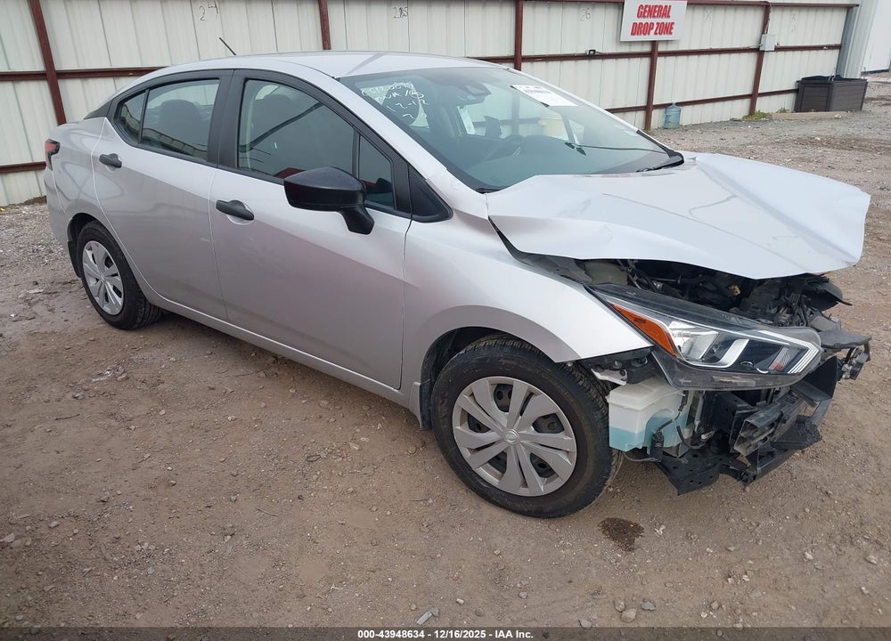 2020 NISSAN VERSA S 5-SPEED MANUAL TRANSMISSION VIN: 3N1CN8BV6LL902961