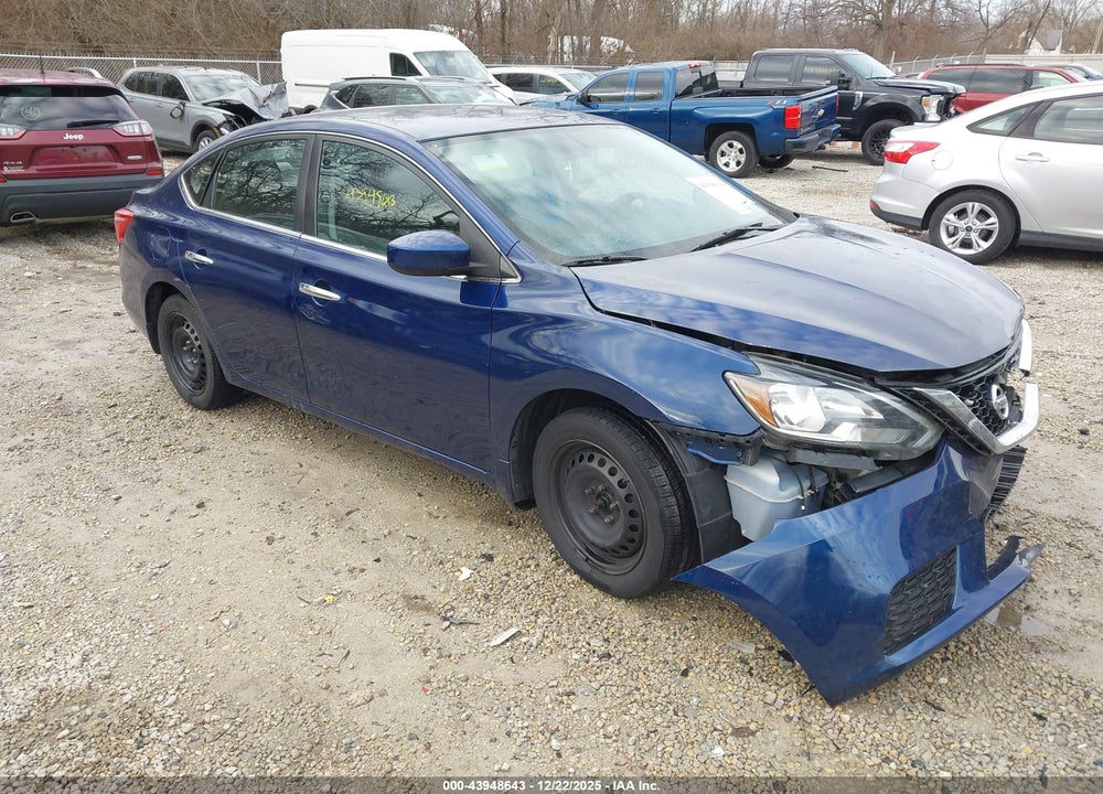 2016 NISSAN SENTRA S VIN: 3N1AB7AP0GY310834