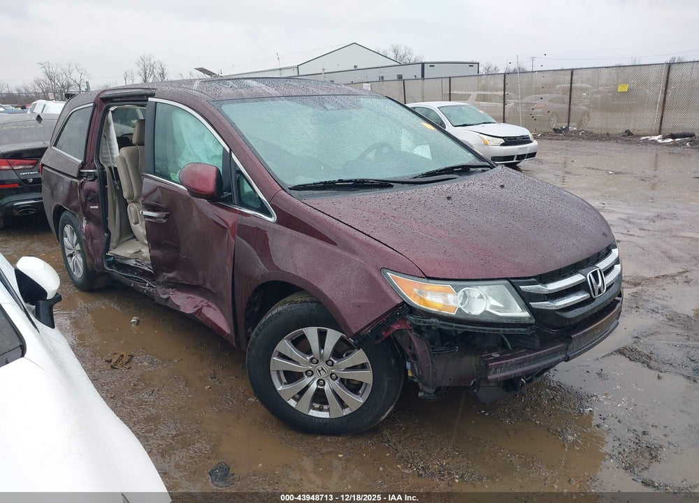 2015 HONDA ODYSSEY EX-L VIN: 5FNRL5H69FB046599