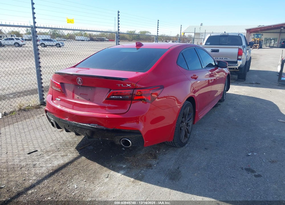 2018 ACURA TLX TECH   A-SPEC PKGS VIN: 19UUB2F69JA012471