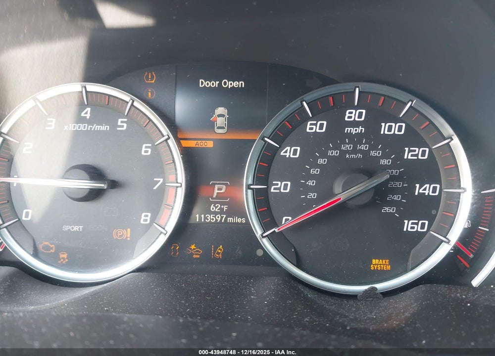 2018 ACURA TLX TECH   A-SPEC PKGS VIN: 19UUB2F69JA012471