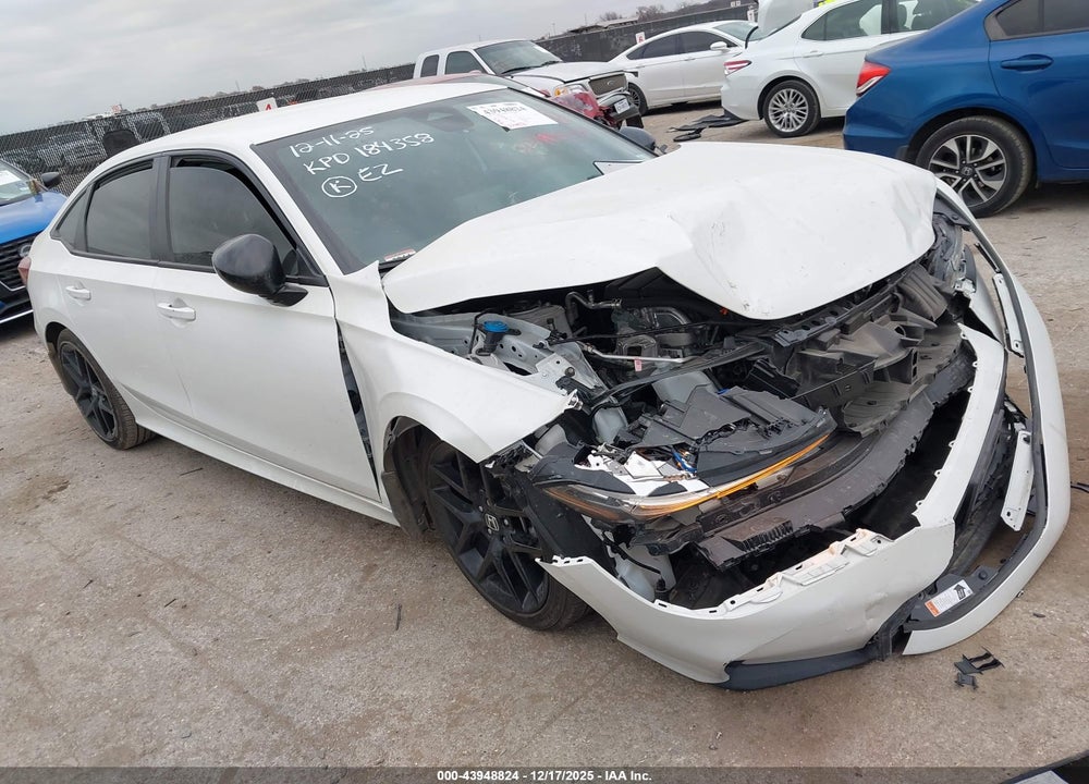 2025 HONDA CIVIC SPORT VIN: 2HGFE2F50SH596687