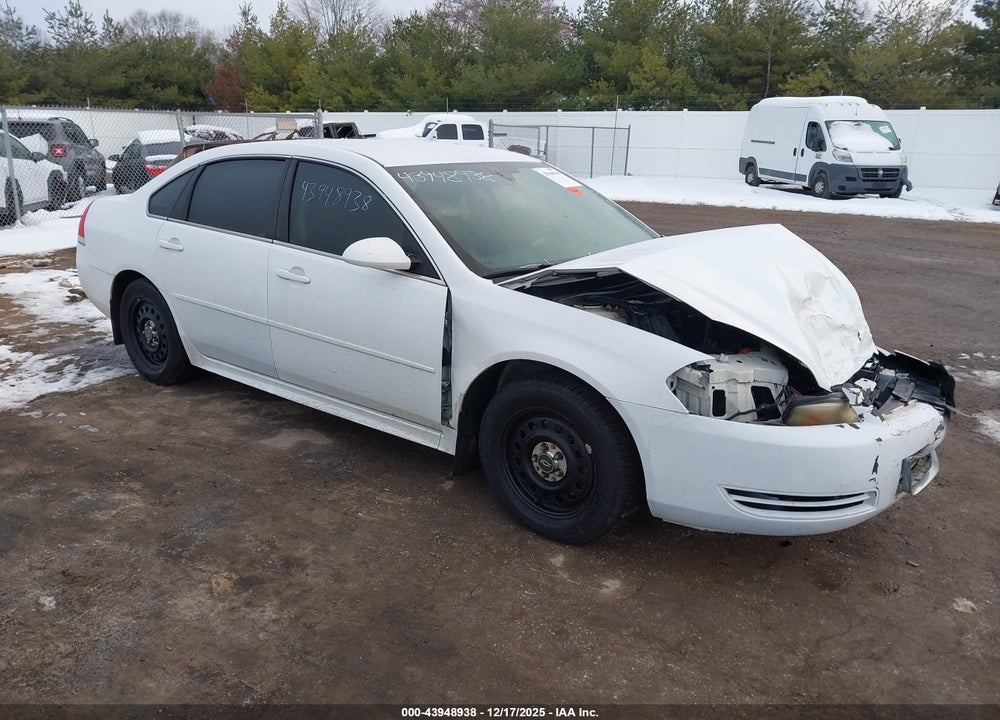 2010 CHEVROLET IMPALA POLICE VIN: 2G1WD5EM8A1243349