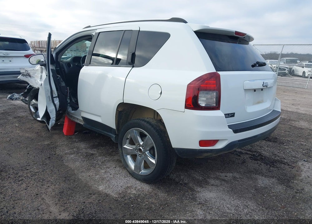 2014 JEEP COMPASS LATITUDE VIN: 1C4NJCEA3ED648020