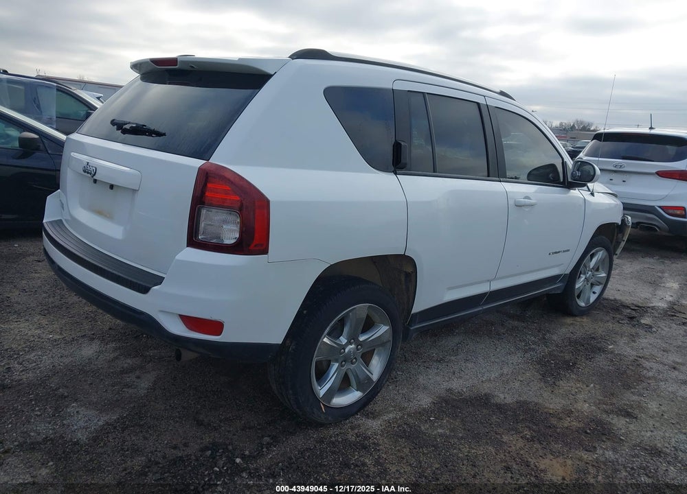 2014 JEEP COMPASS LATITUDE VIN: 1C4NJCEA3ED648020