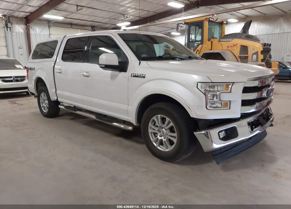 2017 FORD F-150 LARIAT VIN: 1FTEW1EF1HKD45500