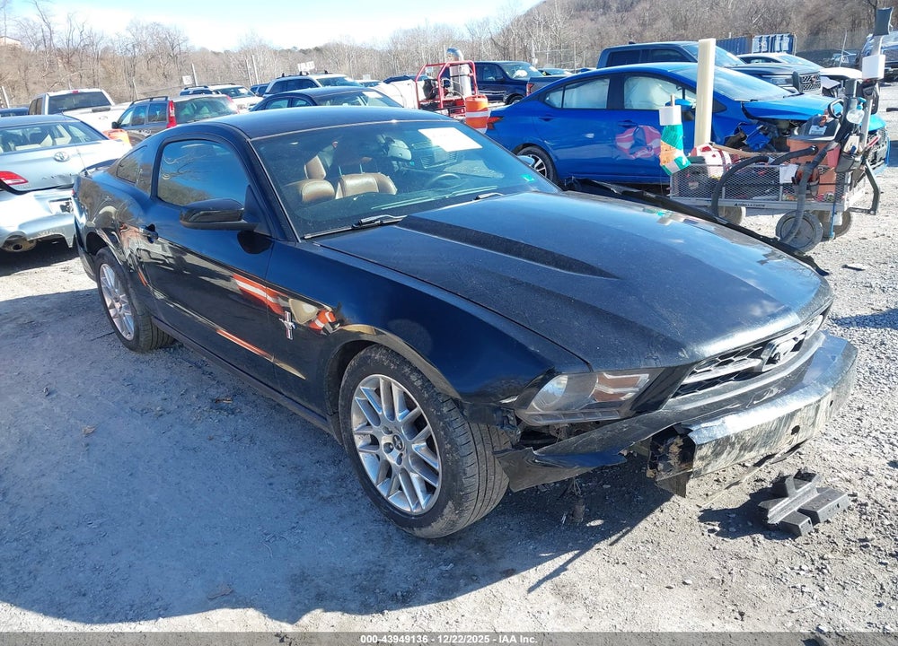 2012 FORD MUSTANG V6 PREMIUM VIN: 1ZVBP8AM8C5200570