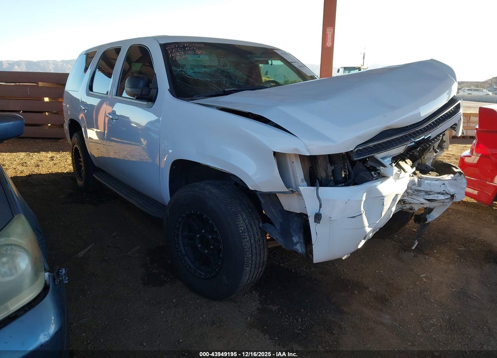2008 CHEVROLET TAHOE POLICE VIN: 1GNEC03018R131820