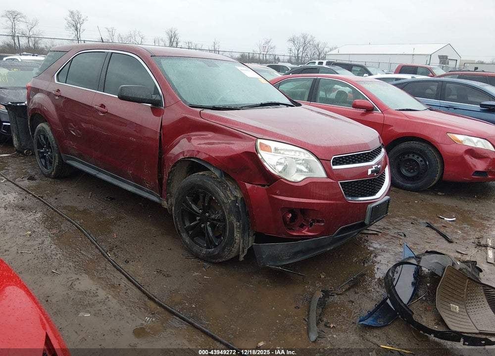 2010 CHEVROLET EQUINOX LS VIN: 2CNALBEW7A6406933