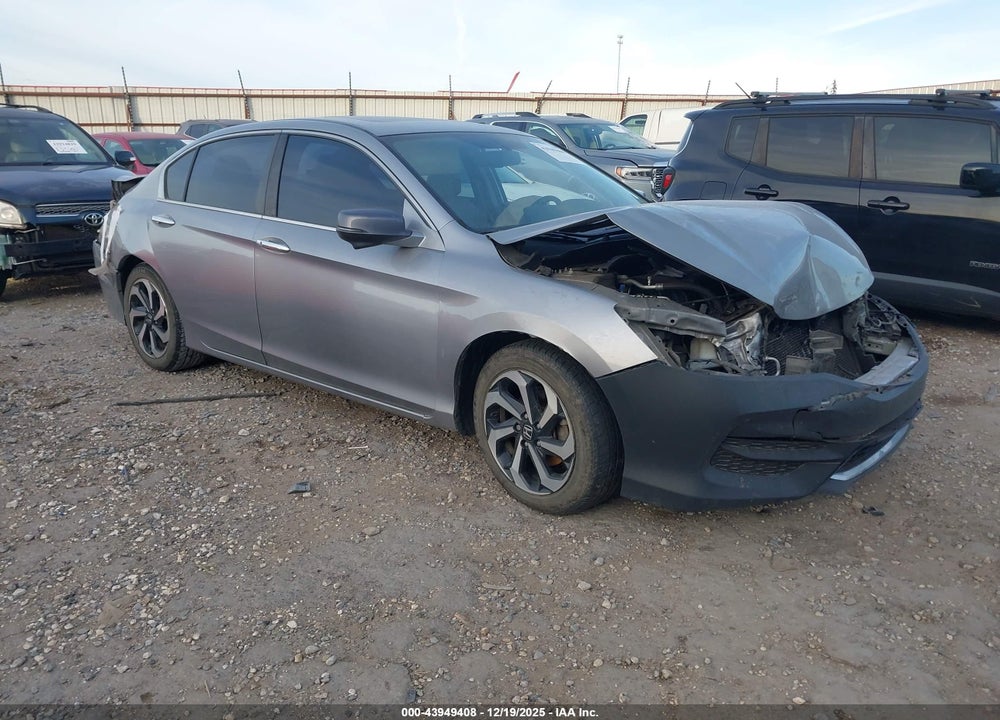 2016 HONDA ACCORD EX-L VIN: 1HGCR2F86GA149546