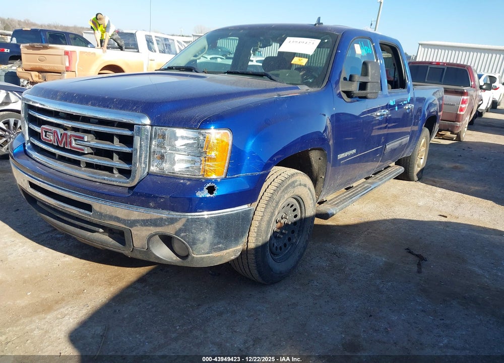 2013 GMC SIERRA 1500 SLE VIN: 3GTP1VE00DG142125