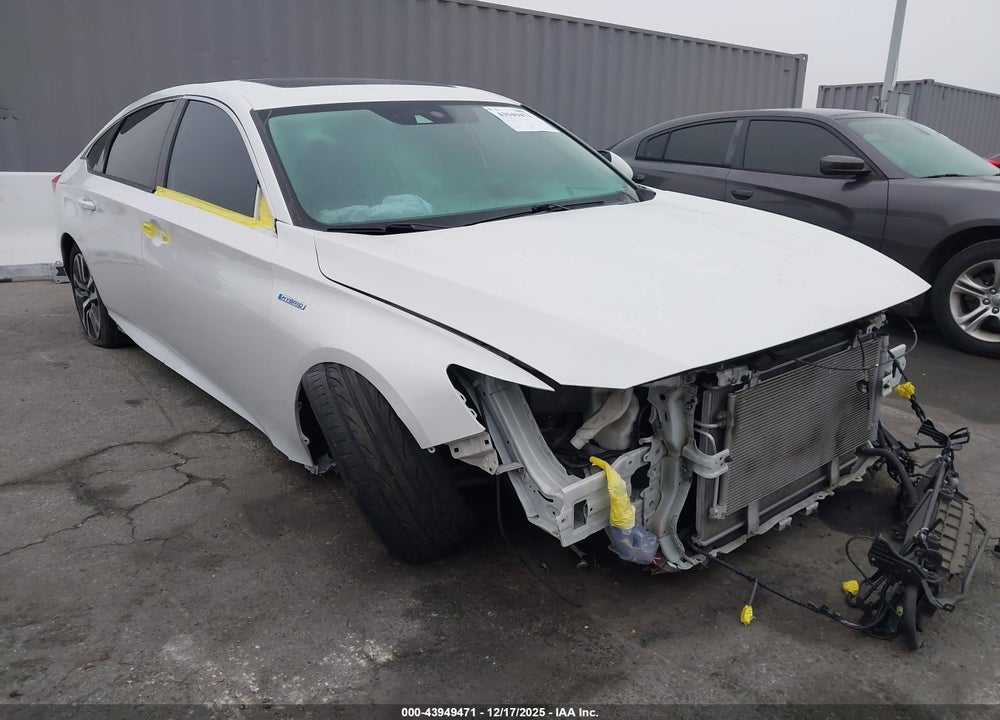 2021 HONDA ACCORD HYBRID EX-L VIN: 1HGCV3F55MA008678