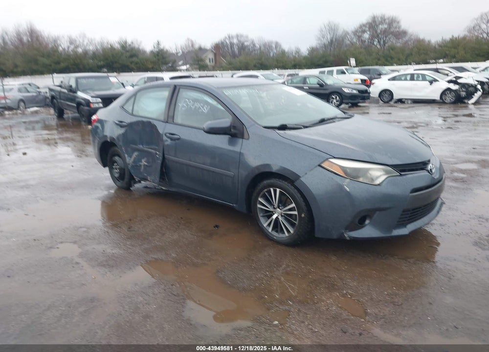 2016 TOYOTA COROLLA LE PLUS VIN: 2T1BURHE7GC678035