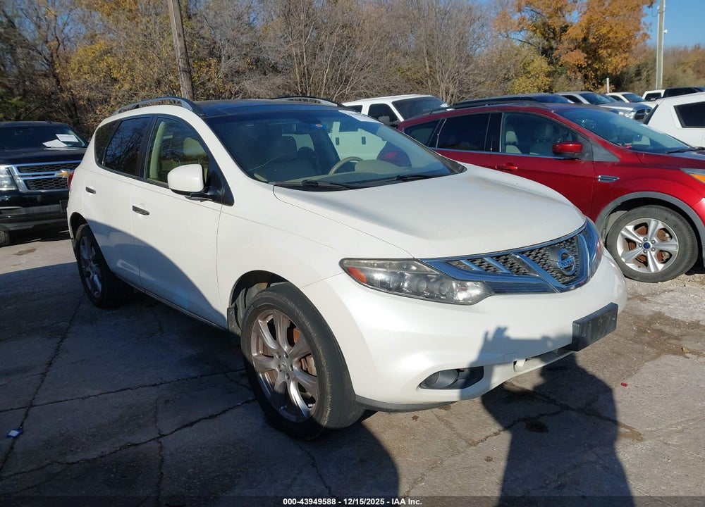 2013 NISSAN MURANO LE VIN: JN8AZ1MU0DW213129