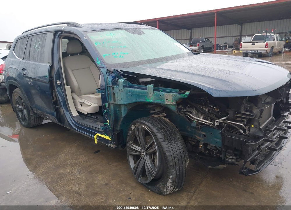 2021 VOLKSWAGEN ATLAS 3.6L V6 SE W/TECHNOLOGY R-LINE VIN: 1V2PR2CA2MC532213