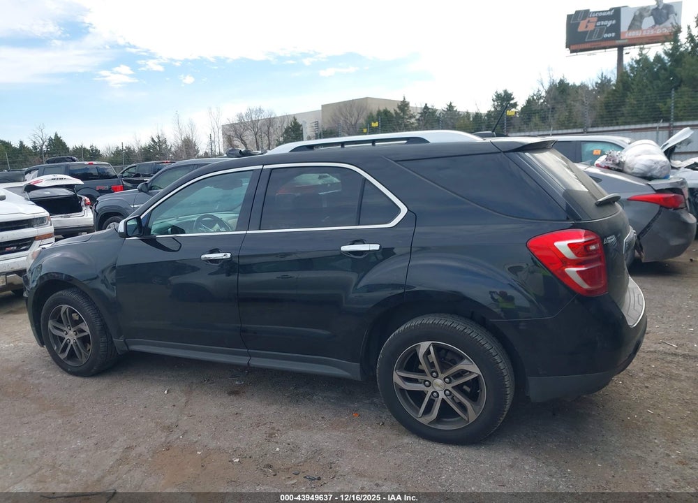 2016 CHEVROLET EQUINOX LTZ VIN: 2GNALDEK9G6288963