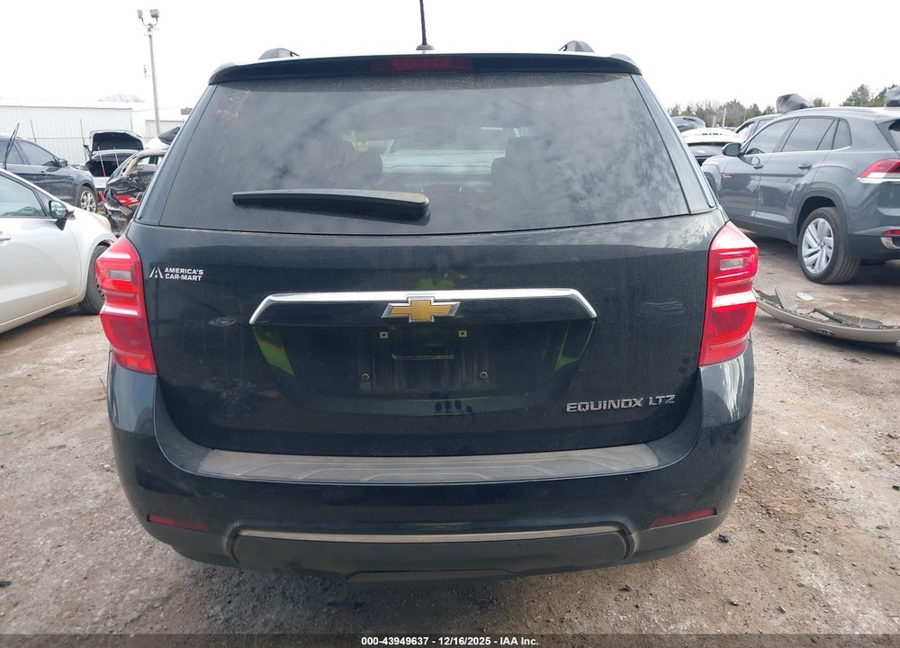 2016 CHEVROLET EQUINOX LTZ VIN: 2GNALDEK9G6288963