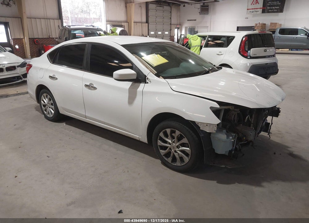 2019 NISSAN SENTRA SV VIN: 3N1AB7AP9KY432312