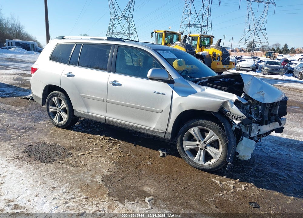 2012 TOYOTA HIGHLANDER LIMITED V6 VIN: 5TDDK3EH4CS121126