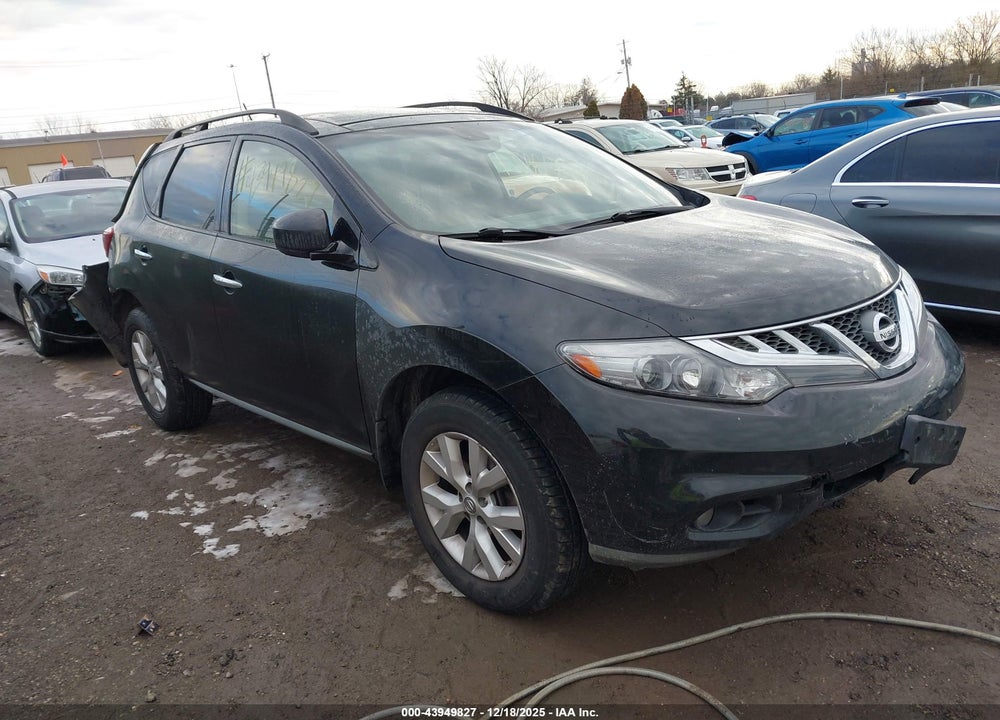 2014 NISSAN MURANO SL VIN: JN8AZ1MW8EW522110