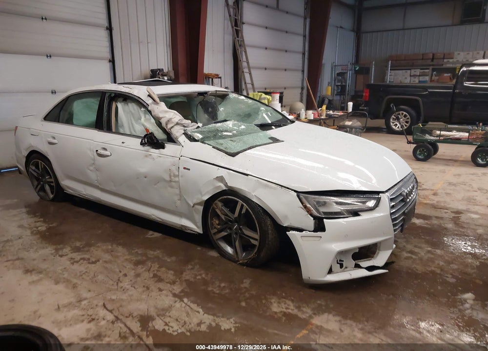 2017 AUDI A4 2.0T PREMIUM VIN: WAUENAF45HN009974