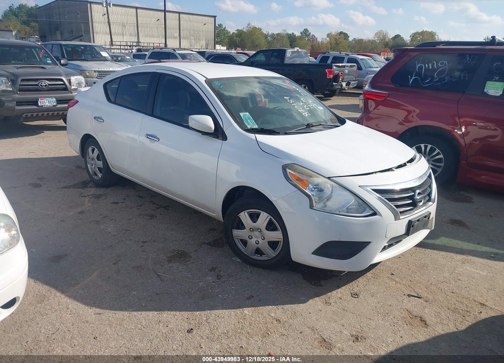 2016 NISSAN VERSA 1.6 S/1.6 S+/1.6 SL/1.6 SV VIN: 3N1CN7AP6GL870189