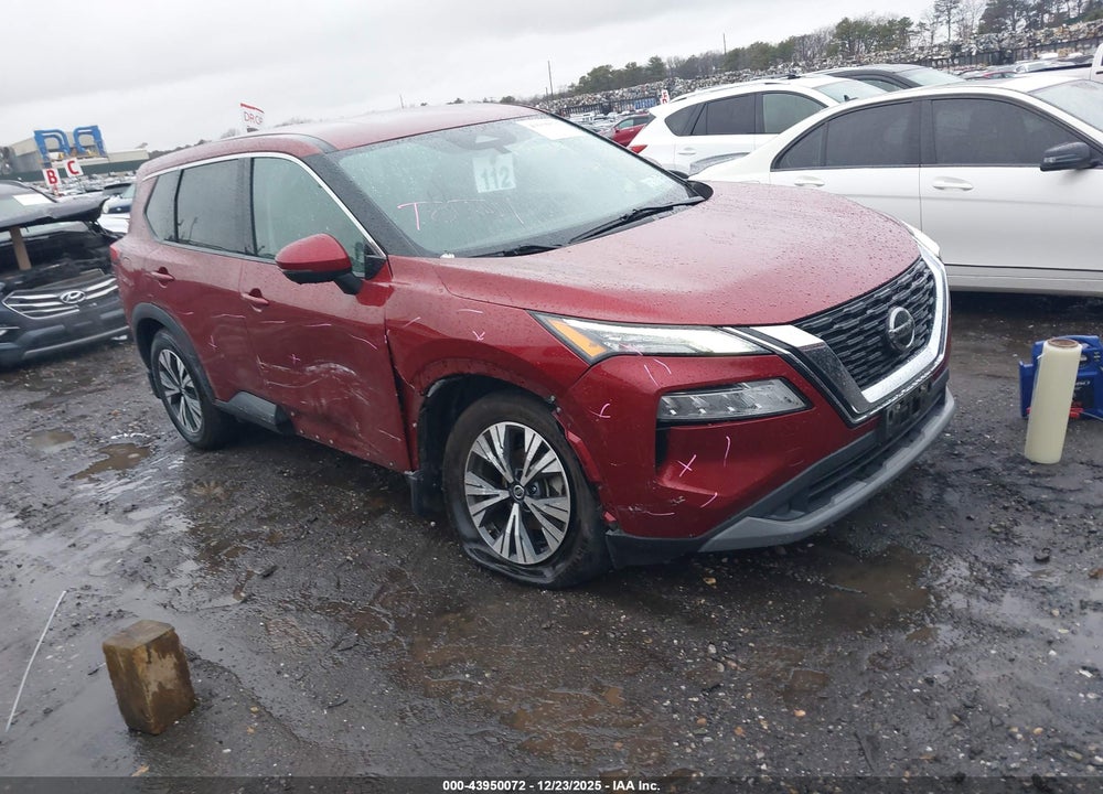 2021 NISSAN ROGUE SV INTELLIGENT AWD VIN: 5N1AT3BB9MC801909