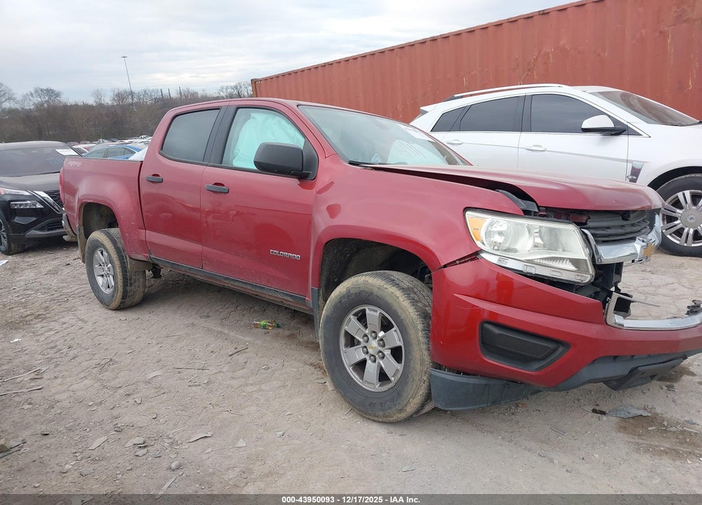 2016 CHEVROLET COLORADO VIN: 1GCGTBE33G1230141