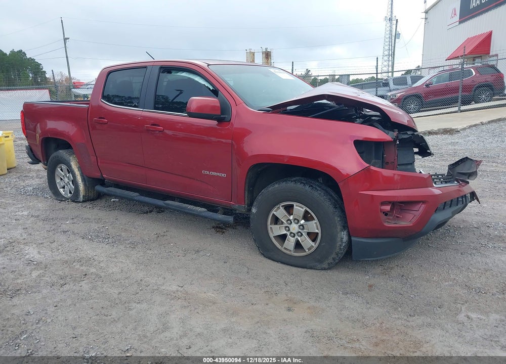 2016 CHEVROLET COLORADO WT VIN: 1GCGSBEA7G1207480