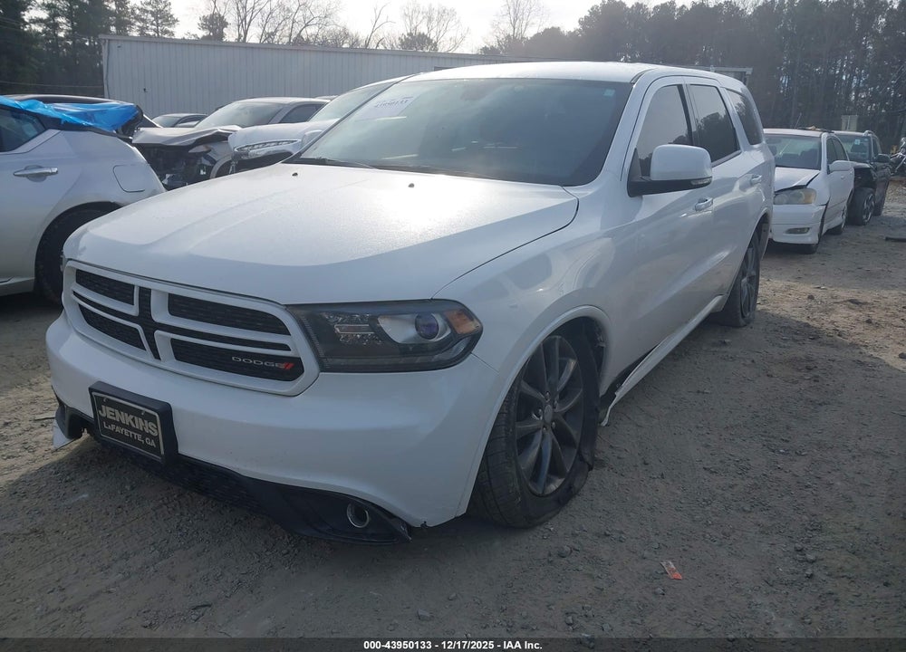 2017 DODGE DURANGO GT RWD VIN: 1C4RDHDG1HC869573