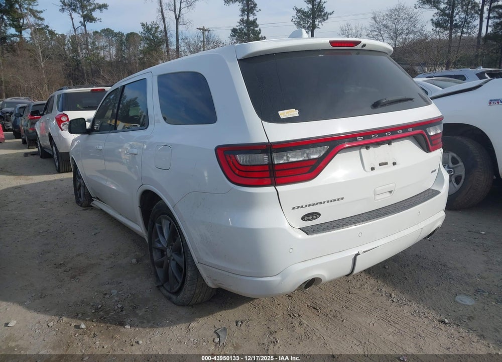 2017 DODGE DURANGO GT RWD VIN: 1C4RDHDG1HC869573