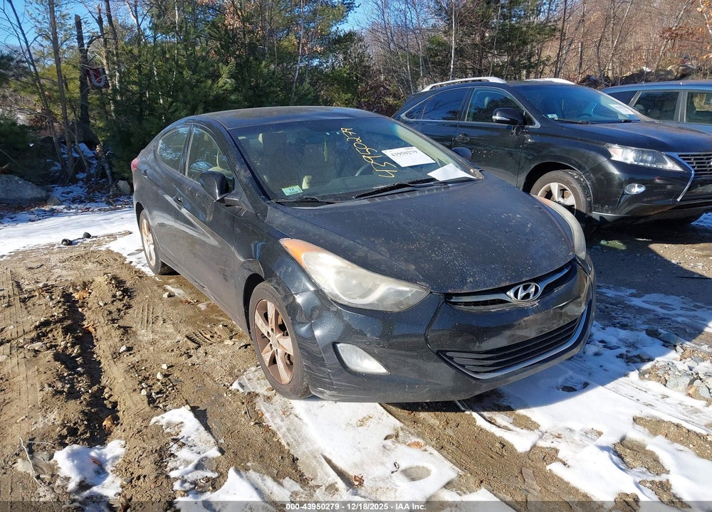 2013 HYUNDAI ELANTRA GLS VIN: 5NPDH4AE3DH425720