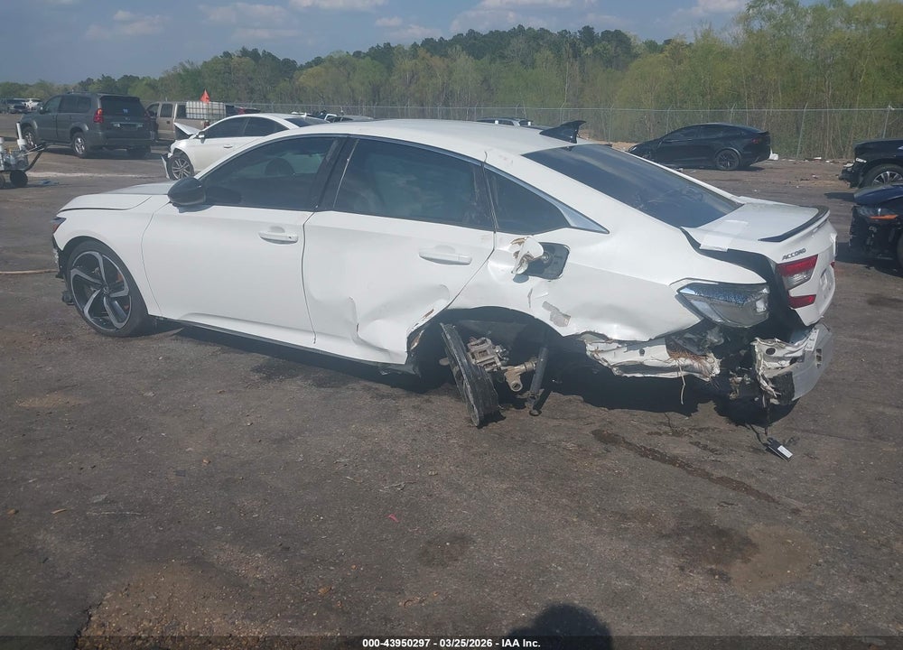 2021 HONDA ACCORD SPORT 2.0T VIN: 1HGCV2F33MA013273
