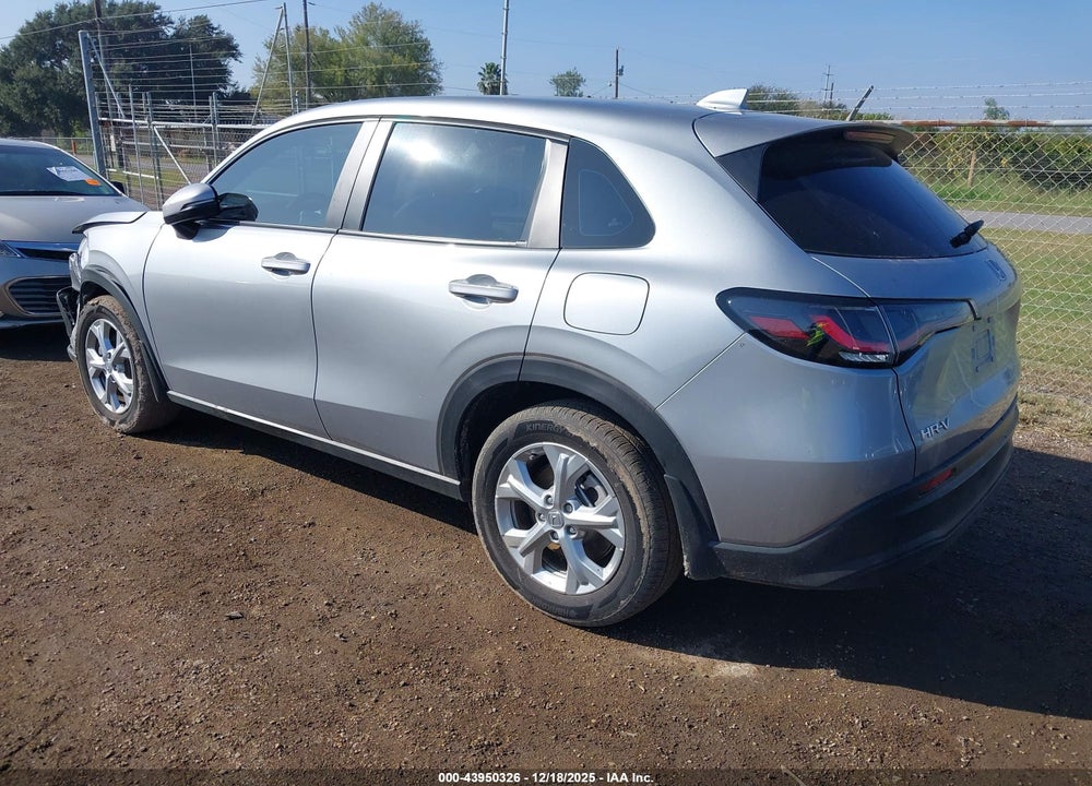 2025 HONDA HR-V 2WD LX VIN: 3CZRZ1H39SM737886