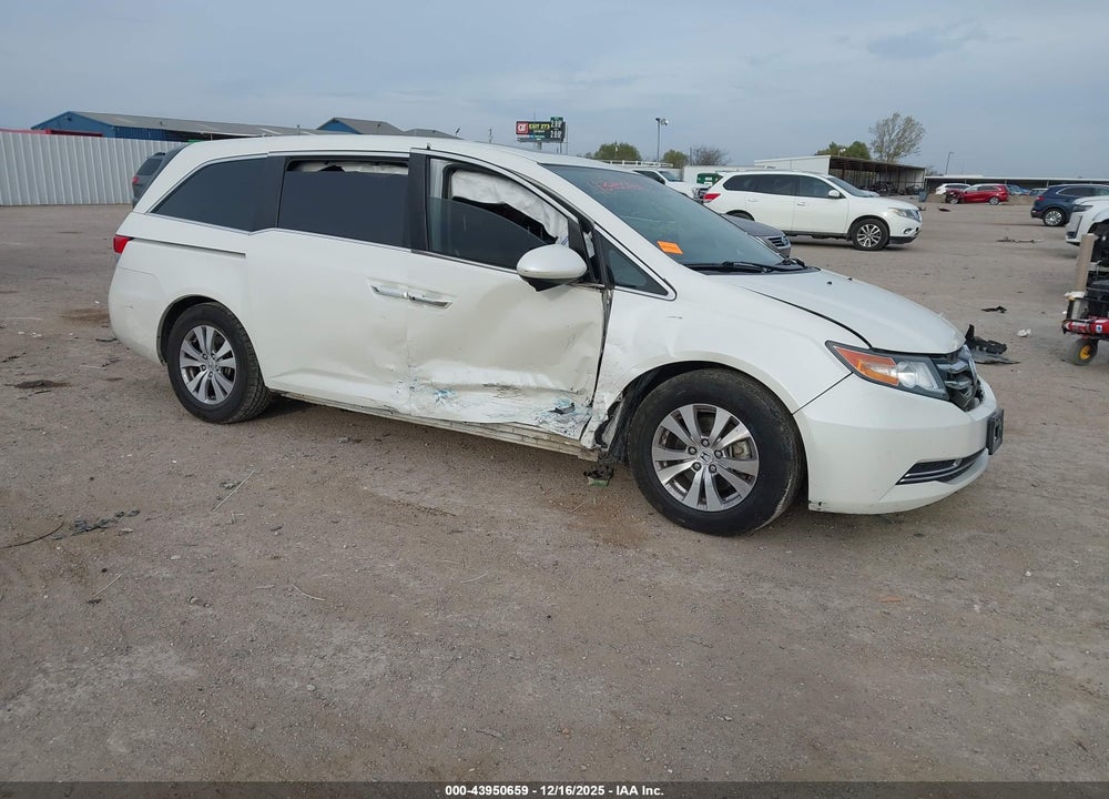2016 HONDA ODYSSEY EX-L VIN: 5FNRL5H64GB075185