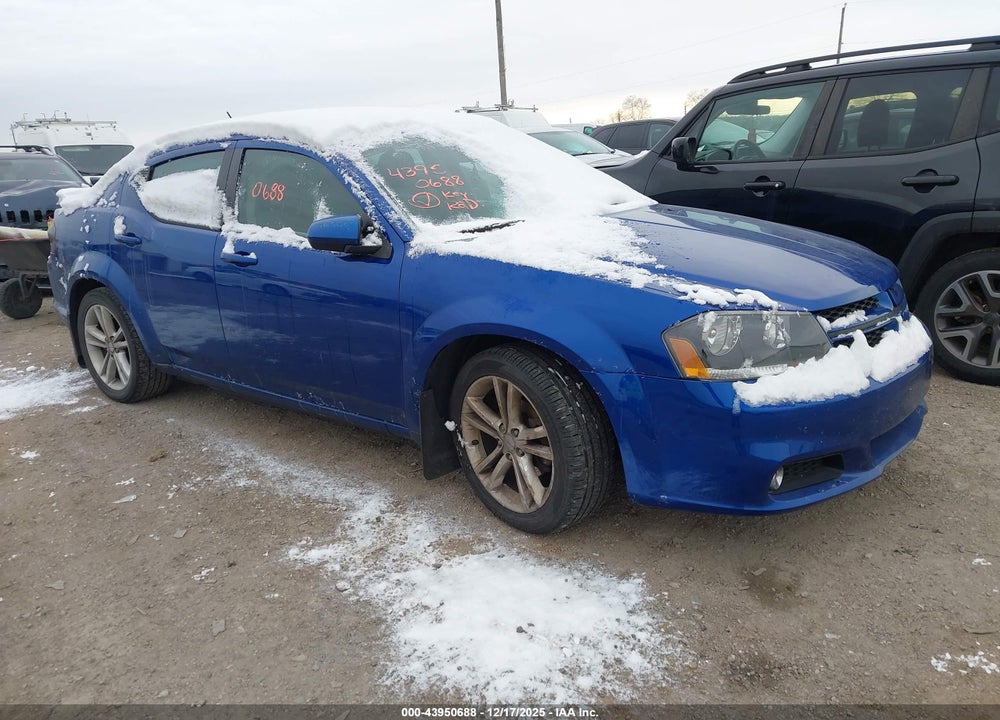 2014 DODGE AVENGER SXT VIN: 1C3CDZCB3EN130811