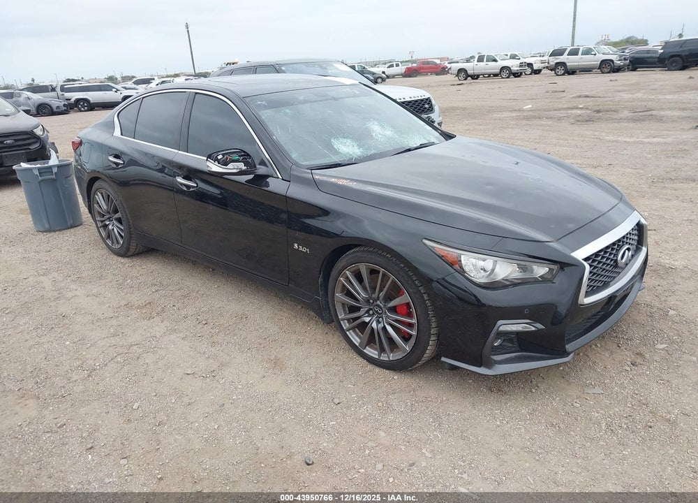 2018 INFINITI Q50 3.0T RED SPORT 400 VIN: JN1FV7AP3JM460783