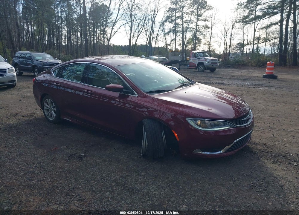 2016 CHRYSLER 200 LIMITED PLATINUM VIN: 1C3CCCAB6GN179930